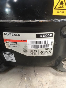 NLV12.6CN R290 para Dan-foss SE-COP <span class=keywords><strong>con</strong></span> Caja Inversora, Refrigerador, <span class=keywords><strong>Compresor</strong></span> de Refrigerador - Product Image 2