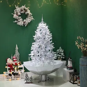 KG albero di natale Noel Natal Navidad musicale Pre-illuminato che cade ombrello di neve albero di natale albero di natale artificiale per decorazioni per le vacanze