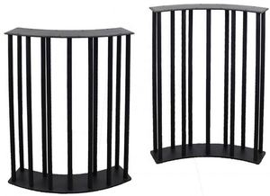 Modern Iron <b>Table</b> <b>Legs</b> Powder Coated Black White Frame for Bedroom Hotel Kitchen Dining Bench - Product Image 2