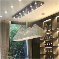 Lampe suspendue en laiton de Style minimaliste lampe suspendue moderne Restaurant plafonnier corps en aluminium lustre pour Dinging Living
