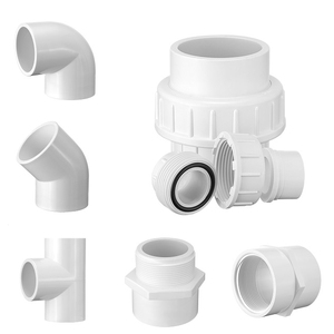 Chất lượng cao ANSI tiêu chuẩn màu trắng sch40 PVC uPVC Ống phù hợp cho ba cách <span class=keywords><strong>TEE</strong></span> Ống phù hợp PVC - Product Image 1