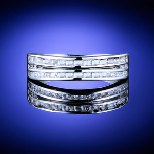 Stackable Ring For Women Sparkling Stone Elegant Party Fashion Finger Jewelry <b>Gift</b> - Product Image 2