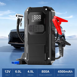 Démarreur de batterie de <span class=keywords><strong>voiture</strong></span> portable 12V 6000mAh avec compresseur d'air, kit d'urgence 4-en-1 - Product Image 2