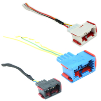 Conectores de Cable Eléctricos Automotrices Circulares Personalizados para Panel de Batería de Coche DJ7041F-3.5-21 Solenoide, Kit PCB Macho para Audi Hilux