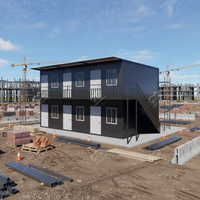 Arabie Saoudite Dubaï Émirats arabes unis Chantier de construction Prix spécial Vente directe d'usine Maison conteneur démontable Moderne