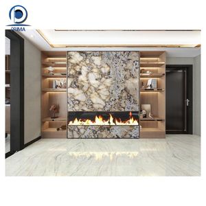 Prima Natural Luxury <span class=keywords><strong>Pandora</strong></span> White Patagonia Marble Big Slab Tile Natural Luxury Stone Floor Tile Wall - Product Image 3