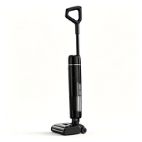 Aspirateur Laveur de Sols Sans Fil Portable, Nettoyage des Bords à 180 Degrés, Zéro Espacement, Auto-Nettoyage à un Bouton, Humide et Sec