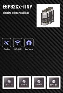 Carte de développement ESP32-CX de petite taille basée sur le module Wi-Fi ESP32C2/C3/C5/C61, série de cartes de développement IoT Plug-and-play - Product Image 3
