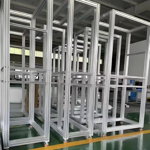 Industrial Aluminum Alloy Stair Tread System Platform With Handrails For Workshop Warehouse Racking Access - Product Image 5
