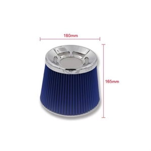 Nuevo Filtro de Aire ZCQR DECO Car Saddles M0830 160mmx155mm Cónico Azul de Alto Rendimiento para Admisión de Motor - Product Image 1