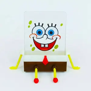 Éponge <span class=keywords><strong>bob</strong></span> dessin animé mignon vaisselle porte-éponge mural asphalte support créatif cuisine fournitures - Product Image 1