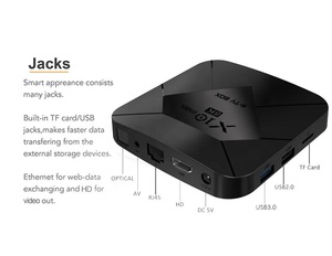 2024 phong cách mới X10 Max Amlogic s905x3 TV Box 4GB 128GB Dual Wifi <span class=keywords><strong>Quad</strong></span> <span class=keywords><strong>Core</strong></span> 8K x10max thông minh Android Set-Top Box - Product Image 3