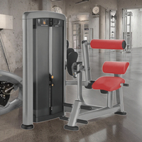 QLK équipement de fitness Gym Fitness Back Press Pin Load Selection Machine Back Press Extension Exercise Equipment
