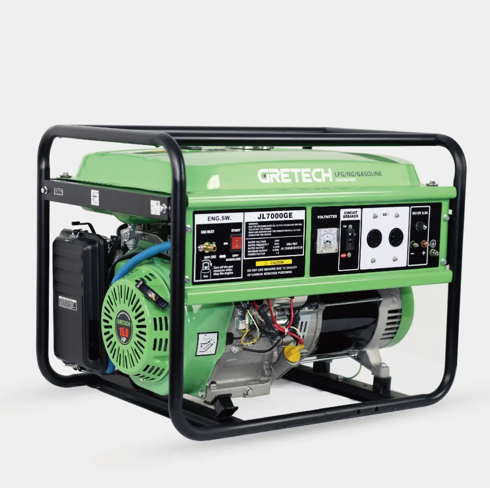 Generator Gas Propana 3 In 1 5Kw untuk Penggunaan Di Rumah