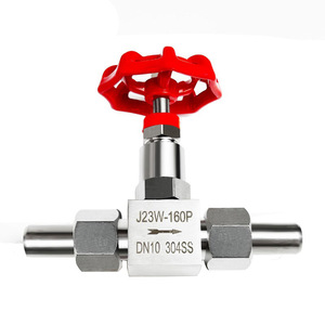 Vanne à aiguille en acier inoxydable J23W-160P DN15 304SS, haute pression, raccordement industriel fileté - Product Image 3