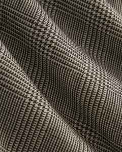 Blazer Casual de Oficina para Mujer, Talla Grande, Color Marrón, con Estampado de Pata de Gallo, Cierre de un Solo Botón - Product Image 6