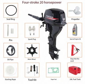 Nouveauté : Moteur hors-bord essence 20 CV à refroidissement par air avec moteur - Product Image 2