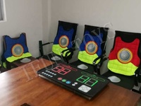 Jeu interactif d'extérieur IPS Light Vests / IPS Battle Games / IPS Bunker Battle Jeu de tir gonflable pour enfants et adultes
