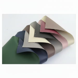 Cuir artificiel en PVC chaud en relief en cuir PU pour meubles chaussures canapés sacs vêtements Football avec support tissé imperméable - Product Image 1