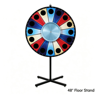 Roue de la Fortune sur Trépied Autoportant pour Jeux de Prix et Tirages au Sort, Idéale pour Location de Fêtes et Événements Intérieurs