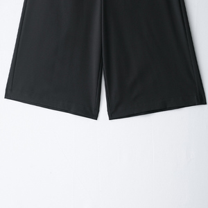 ZATRHMBM 2025 printemps/automne nouvelles femmes mode couleur unie Shorts longs rétro taille haute décontracté femmes Shorts - Product Image 6