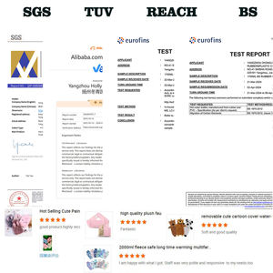 <span class=keywords><strong>Bouillotte</strong></span> en caoutchouc personnalisée très vendue avec housse en polaire de Noël pour soulager les douleurs aux épaules et à la taille - Product Image 6