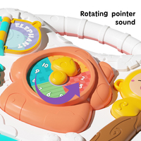 Table d'activités éducative musicale multifonctionnelle en plastique pour bébé