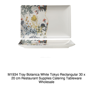 Bandeja de Servir Rectangular Blanca Botanica 30 × 20 cm Tokyo M1934 - Product Image 2