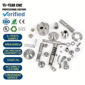 Servicios de Procesamiento de Piezas Médicas de Precisión, Mecanizado CNC para Acero Inoxidable y Aleación de Titanio, Torneado, Fresado y Brochado - Product Image 1