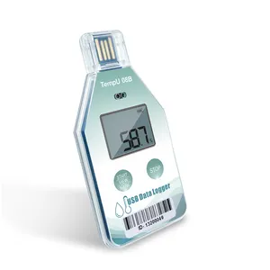 Single Use Temperature Data Logger With LCD Display Suitable For Frozen Fefrigerated And Ambient Monitoring In Transport