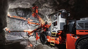 Foreuse hydraulique intelligente DT923i à deux flèches pour le forage de tunnels sans points aveugles avec moteur diesel pour la construction - Product Image 5