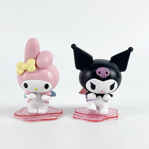 Bán Buôn Mini <span class=keywords><strong>Pvc</strong></span> Hành Động Hình Cho <span class=keywords><strong>Hello</strong></span> <span class=keywords><strong>Kitty</strong></span> Kuromi Giai Điệu Trong Kho Phim Hoạt Hình Phim Hoạt Hình Mù Hộp - Product Image 4