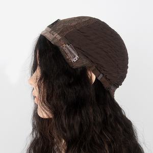 Peluca judía con base de seda y encaje frontal, cabello humano atado a mano de primera calidad para un aspecto realista - Product Image 5