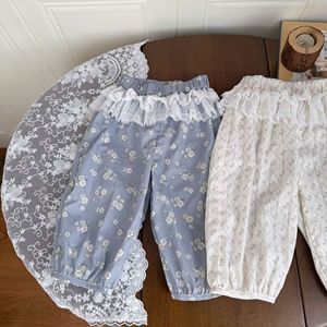 <span class=keywords><strong>Pantalon</strong></span> <span class=keywords><strong>anti</strong></span>-moustiques floral d'été pour filles, nouveau style 2026, <span class=keywords><strong>pantalon</strong></span> en dentelle pour bébés filles, <span class=keywords><strong>pantalon</strong></span> fin type lanterne pour climatisation - Product Image 6