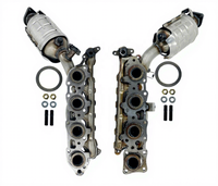 Bộ chuyển đổi xúc tác đa tầng Bank 1 Bank 2 cho Lexus GX460 4.6L 2010-2023 17150-38070 1714038070