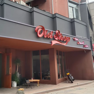 Kotak lampu LED 3D kustom 30 "dalam ruangan luar ruangan arah iklan taman tahan air dekorasi papan iklan IP65 - Product Image 3