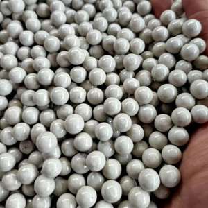 Bolas de práctica de tirachinas pulidas para exteriores, 8mm, 9mm, 10mm, artesanías naturales blancas, sin rebote para caza, tiro, estilo náutico - Product Image 3