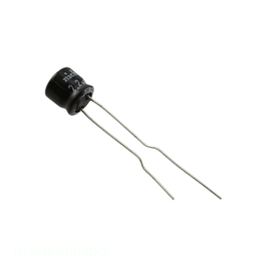 ตัวเก็บประจุแบบ10 uF ตัวเก็บประจุ UMP1C100MDD 10 uF 20% 16V รัศมี th - Product Image 1