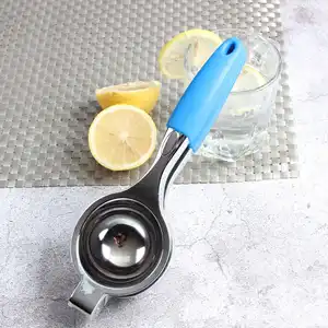 Kitchen Gadgets Non-Slip Grip Zinc Alloy Manual Fruit Juicer Lime Orange Citrus Lemon Squeezer