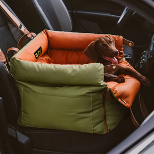 Cuccia di Sicurezza per Animali Domestici Personalizzabile, Sedile Auto di Lusso Impermeabile e Antigraffio per Cani e Gatti - Product Image 1