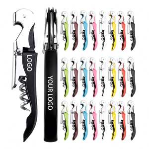 Sacacorchos Multifunción con Logotipo Personalizado, Abridor de Botellas de Vino de Acero Inoxidable, Cuchillo Seahorse, Abridor de Cerveza Profesional para Cocina, Venta al Por Mayor - Product Image 1