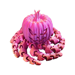 Jouet pieuvre citrouille d'Halloween imprimé en 3D Nouveauté & <span class=keywords><strong>Gag</strong></span> pour la décoration <span class=keywords><strong>de</strong></span> la chambre des enfants Connexion articulée - Product Image 1