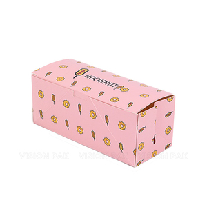 Manufacturer Supplier Foldable Mochinut Donut Corndog Boxes Premium Paper Packaging for Food Sushi <strong>Dogs</strong> Chewing Gum Embossing - Product Image 5