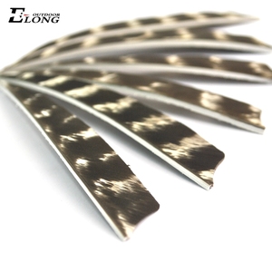 Elong mũi tên cánh gà tây feathear bắn cung bán buôn tùy chỉnh 1.75/2.25/2.5/3/4/5 inch Nhựa cánh lông fletching - Product Image 6
