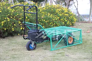 Mier Elektrische Lader E Riksja Lading Elektrische Mini Dumper Wiellader Eenvoudig Te Bedienen