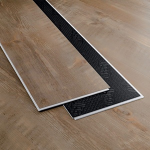 Plancher en SPC à clic imperméable de 4 mm, antidérapant, pour usage intérieur, hôtel, appartement, villa, nouveau design gris bois 2025 - Product Image 3