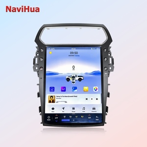 NaviHua Nouveauté Autoradio Android 13,8 pouces avec GPS pour Ford Explorer 2011-2019, Navigation Multimédia, Carplay, Auto Stéréo DSP - Product Image 2