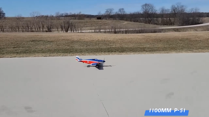 FMS P-51 マスタング V2 ヴードゥー 1100mm PNP エキスパートレベル RC