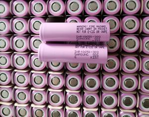 Haute-Courant 18650 <span class=keywords><strong>INR18650</strong></span> 30Q/30QM/30QT 3.7v 3400mah Li-ion Cylindrique 20A Lithium Ion Rechargeable Batterie 3000mAh - Product Image 2