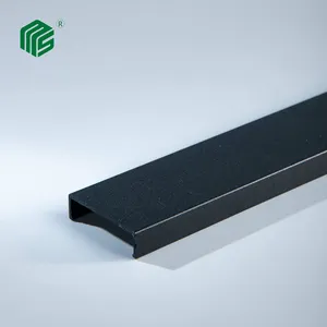 Extrudiert schwarz und weiß kunststoff acryl profile für beleuchtung